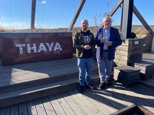 Weingut THAYA in Havraníky - Südmähren (Foto: Friedhelm Conrad)