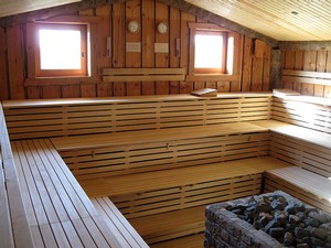 Finnish sauna (Foto: Olaf Tausch)