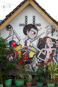 Markus Kirchgessner: Graffiti in Yogjakarta