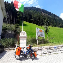 Felicitas Hegemann: La Dolce Bicicletta - Pedalieren und Pasta: mit dem Fahrrad durch Italien - Brennerpass (Foto: Felicitas Hegemann)